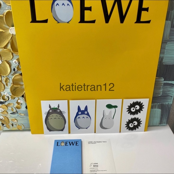 Loewe x Totoro Gate Pocket shoulder crossbody bag - Picture 7 of 11